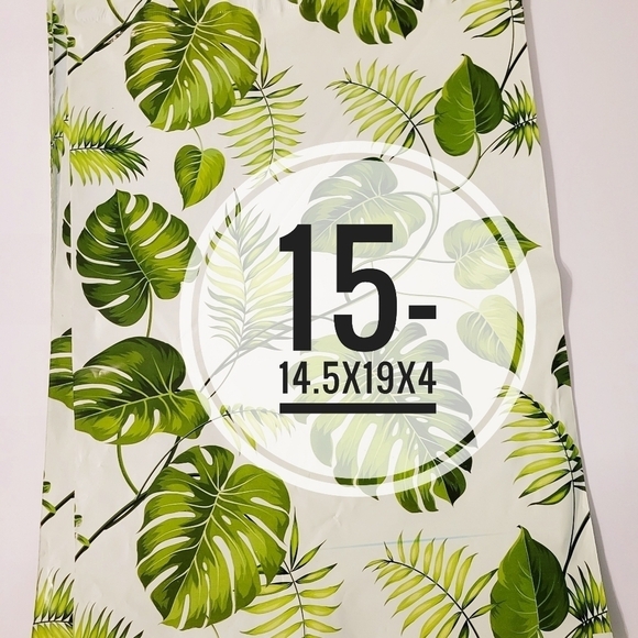 🍌 Banana Leaf 🍃 Poly Mailer Bundle ▪︎45 pack - Picture 4 of 11
